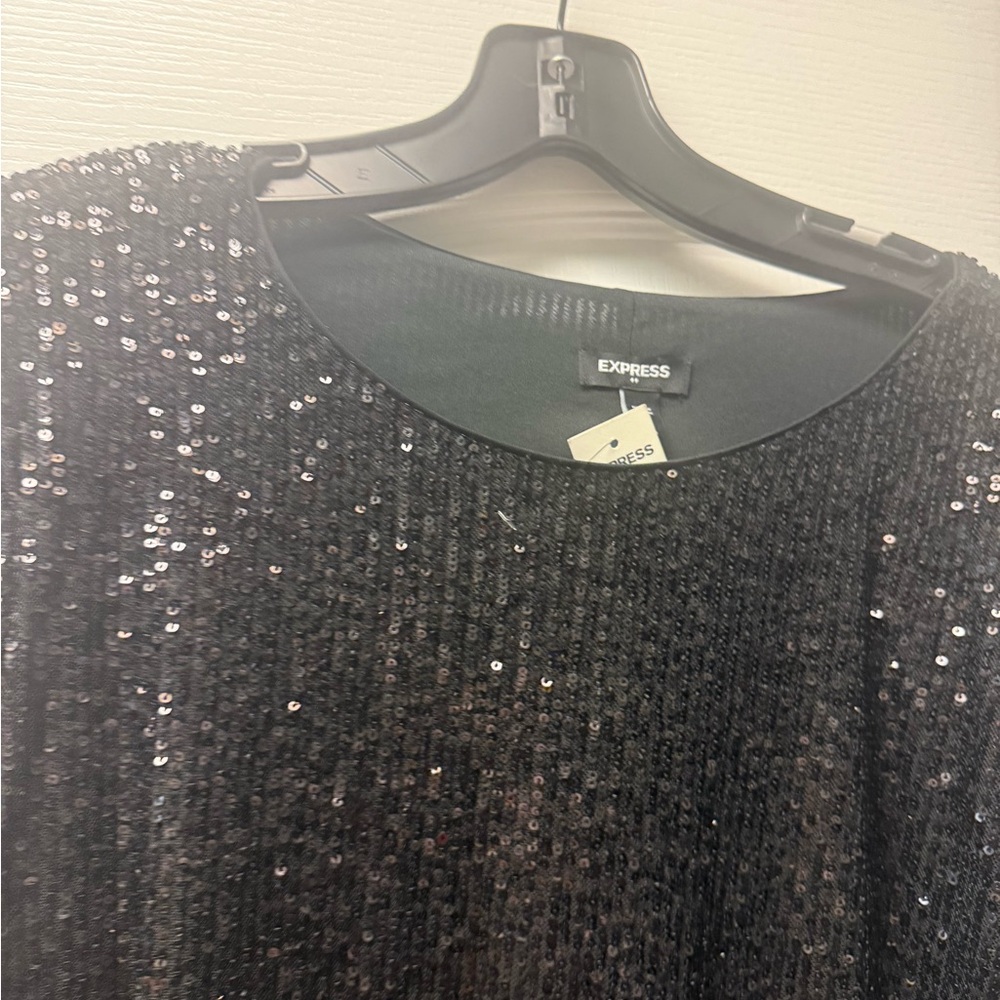Black Sequin dress